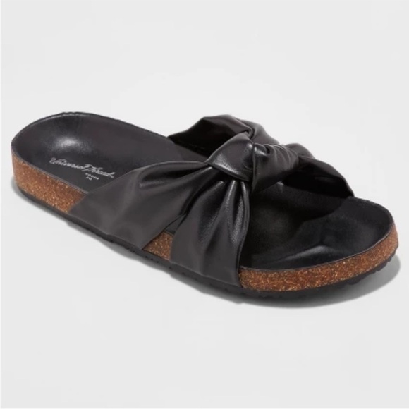 NWT Universal Thread Junie Knotted Cork Footbed Sandals- Size 6.5 - Picture 2 of 15